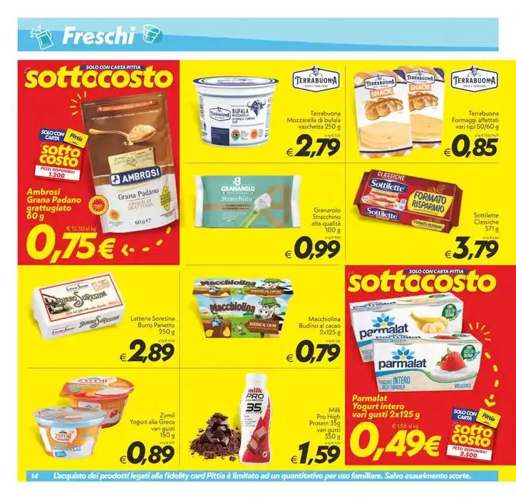 Sottocosto da 15 marzo a 24 marzo di 2025 - Pagina del volantino 14