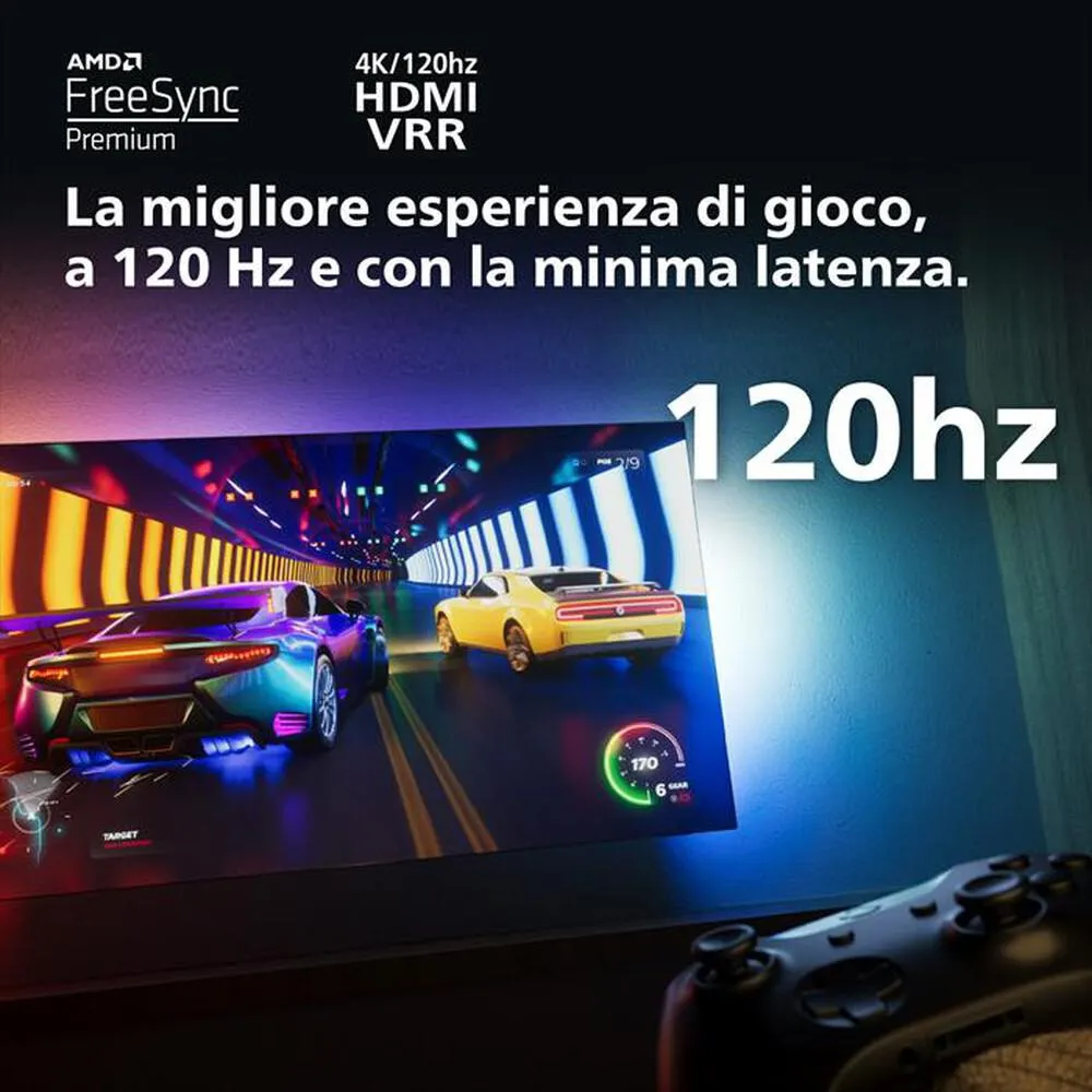 PHILIPS - Ambilight SmartTV MINI LED UHD 4K 55" 55PML9008/12