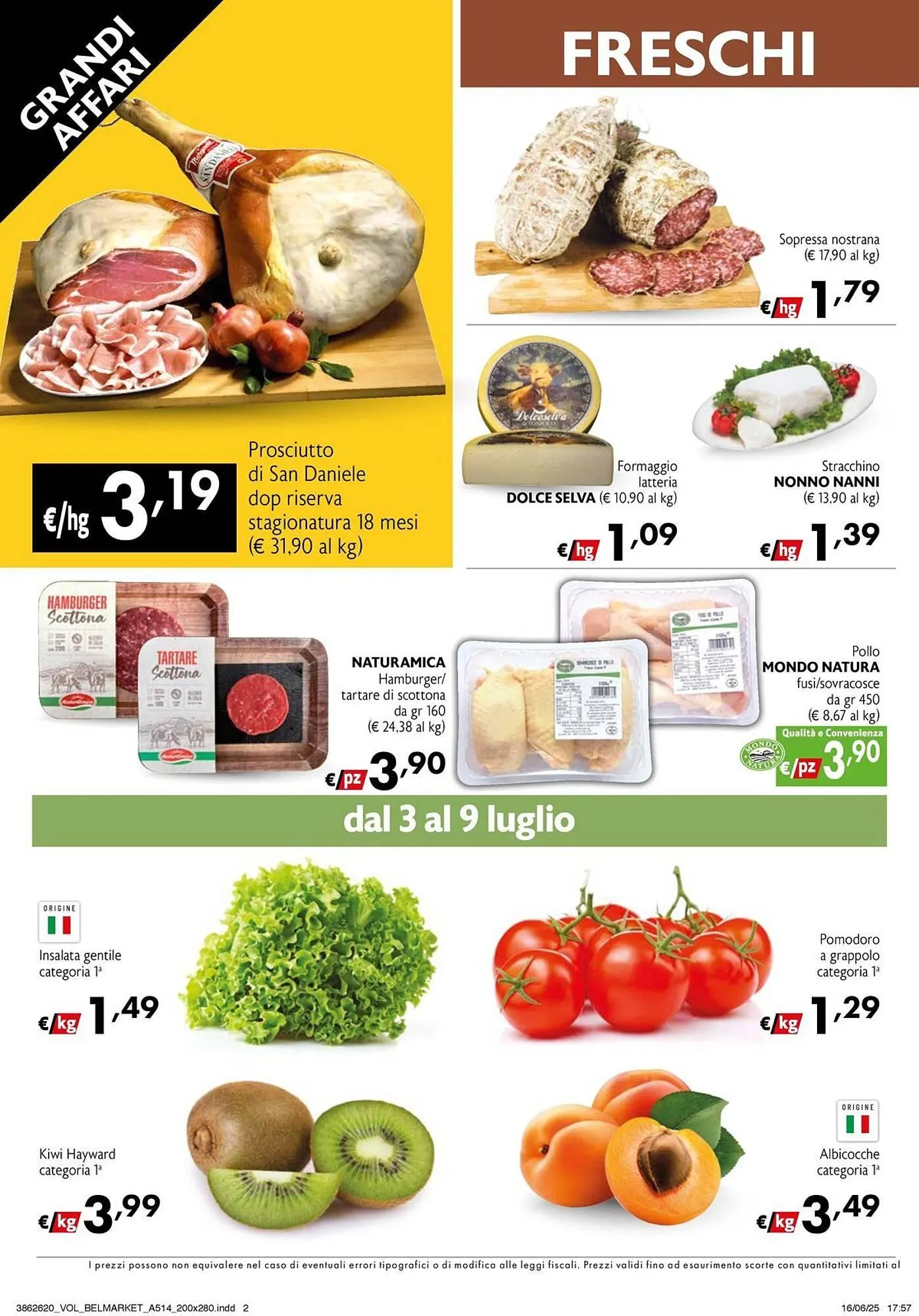 Volantino Belmarket da 3 luglio a 16 luglio di 2025 - Pagina del volantino 2