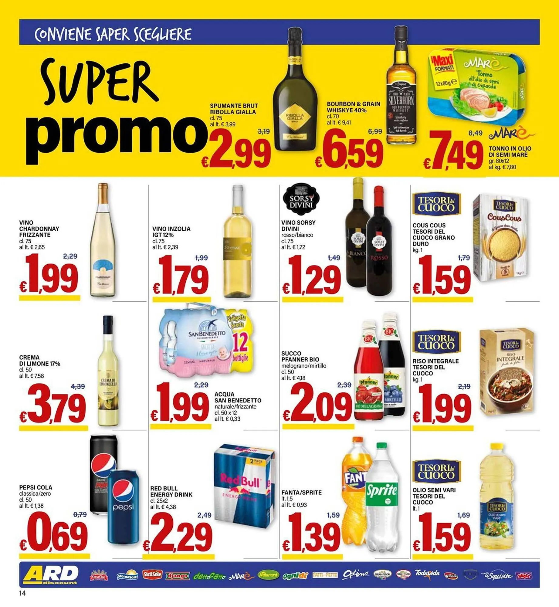 Volantino Ard Discount da 24 ottobre a 3 novembre di 2024 - Pagina del volantino 14