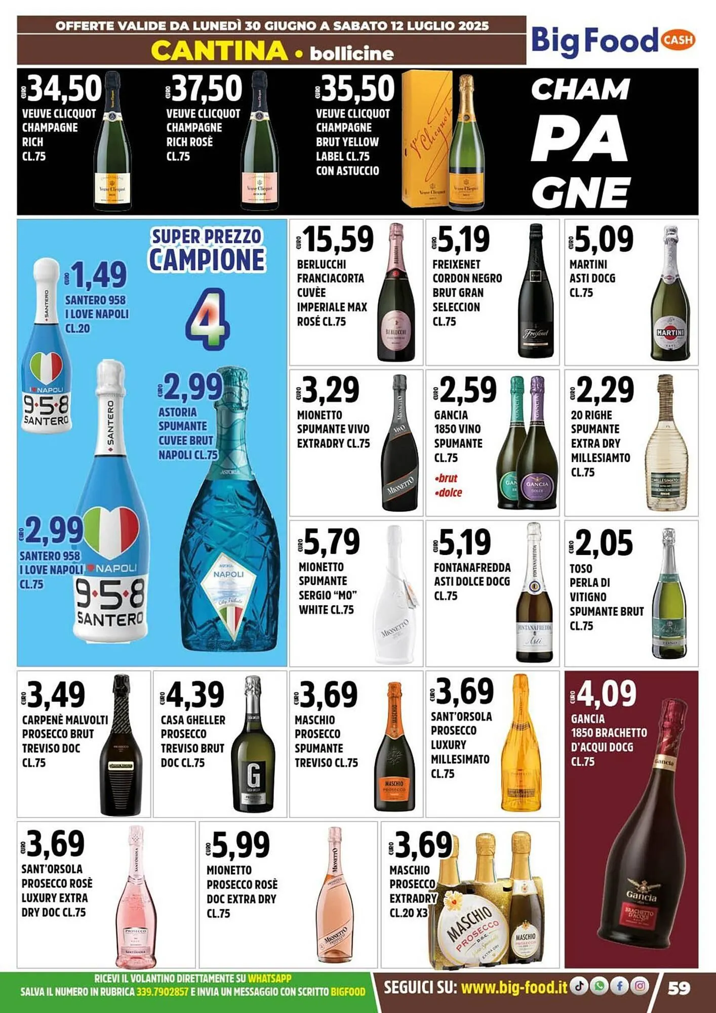 Volantino Big Food da 30 giugno a 12 luglio di 2025 - Pagina del volantino 59