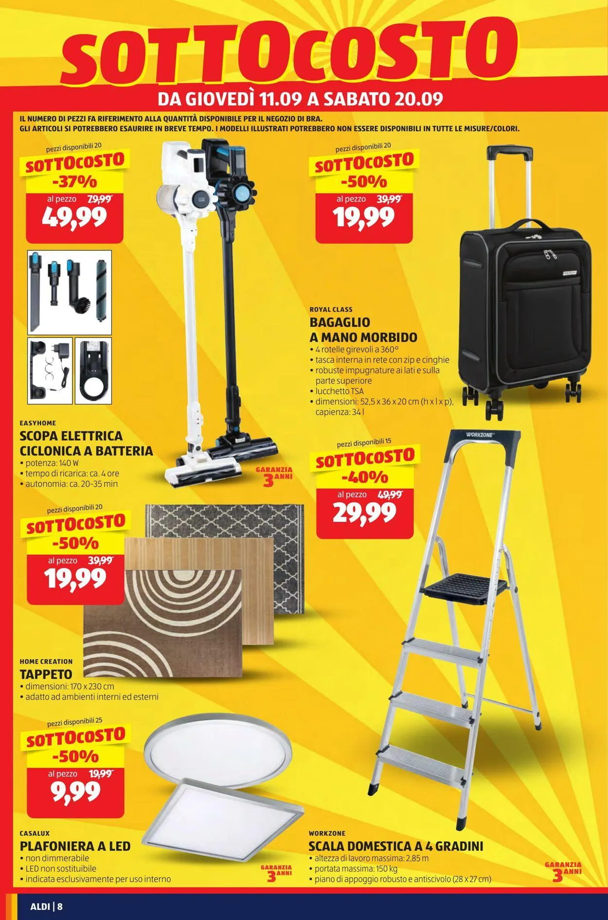 Aldi Volantino attuale da 21 settembre a 5 ottobre di 2025 - Pagina del volantino 8