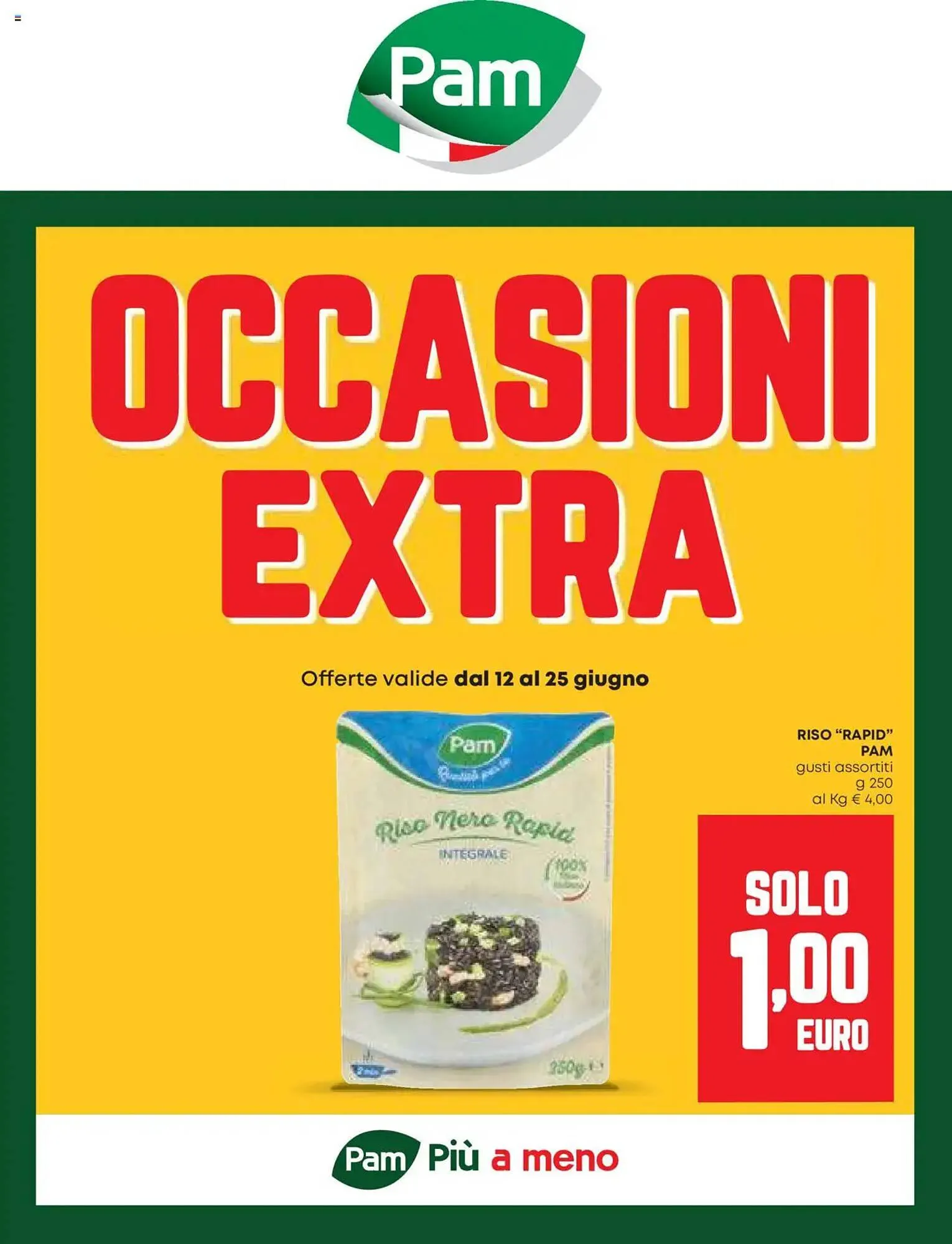 Volantino Pam da 12 giugno a 25 giugno di 2025 - Pagina del volantino 1