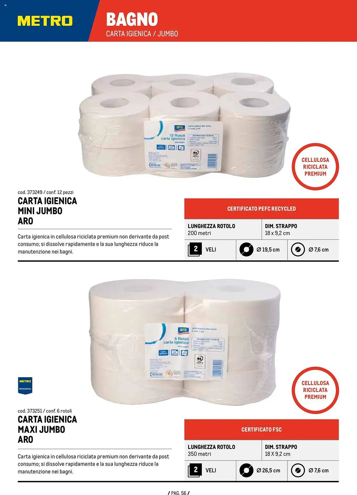 Volantino Metro da 7 gennaio a 31 dicembre di 2026 - Pagina del volantino 56