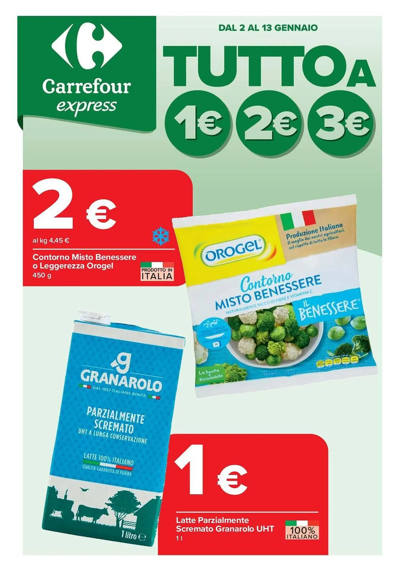 Volantino Carrefour Express da 2 gennaio a 13 gennaio di 2026 - Pagina del volantino 1