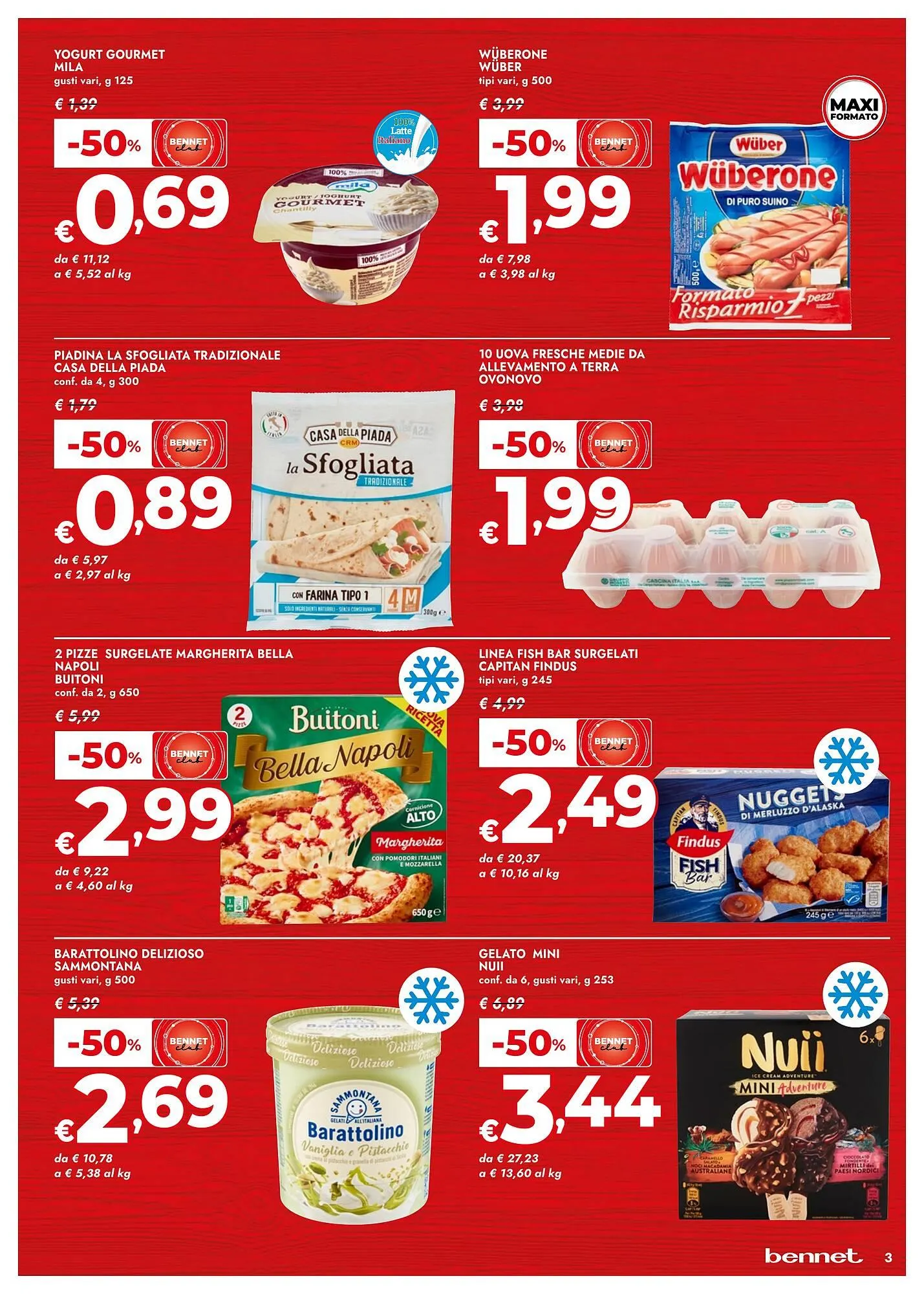 Volantino Bennet da 31 luglio a 13 agosto di 2025 - Pagina del volantino 3