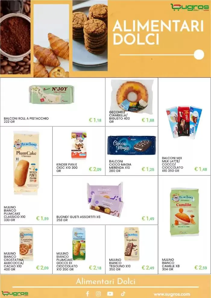 Offerte Sugros da 28 ottobre a 16 novembre di 2024 - Pagina del volantino 18