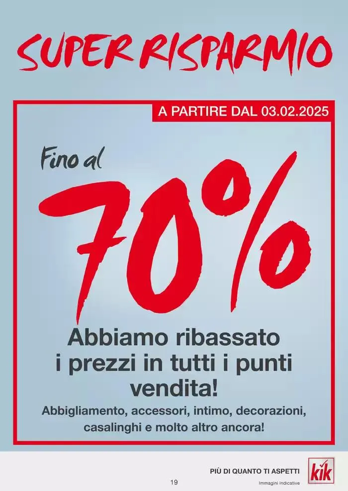 Piu felicita per i piu puccini da 7 febbraio a 16 febbraio di 2025 - Pagina del volantino 19