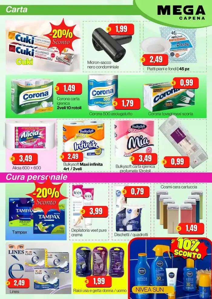 Mega Capena - Offerte che rinfescano da 28 aprile a 18 maggio di 2025 - Pagina del volantino 12