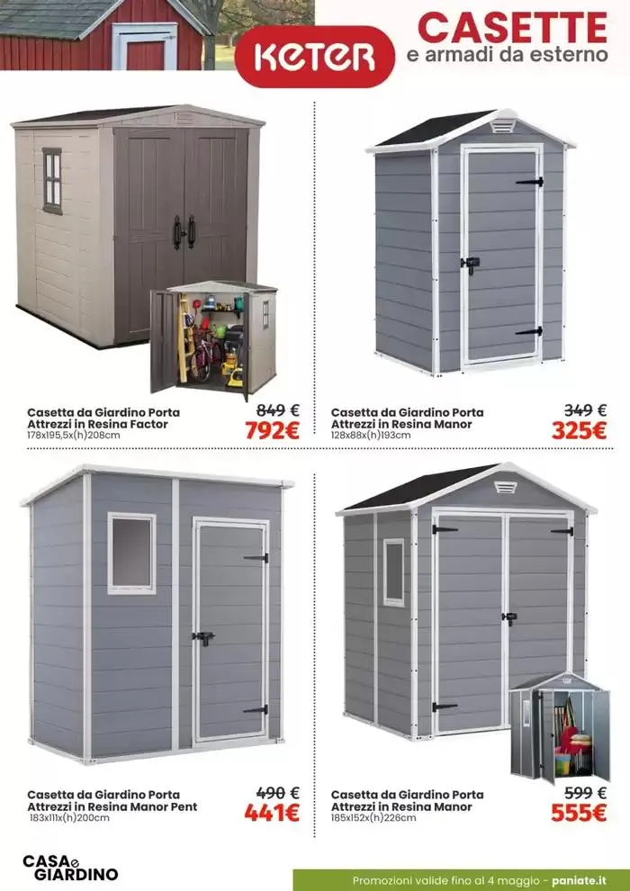 Casa e Giardino da 19 aprile a 4 maggio di 2025 - Pagina del volantino 20