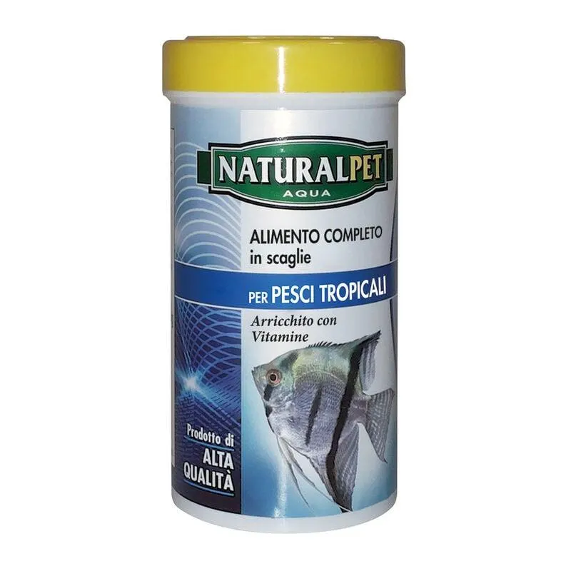 Naturalpet mangime per Pesci Tropicali 250 ml - Scad Settembre 25