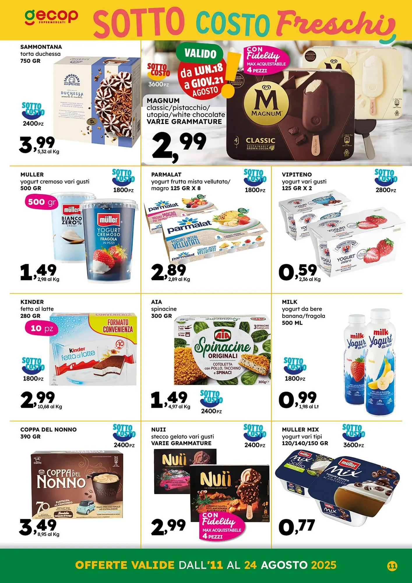 Volantino Gecop da 11 agosto a 24 agosto di 2025 - Pagina del volantino 11