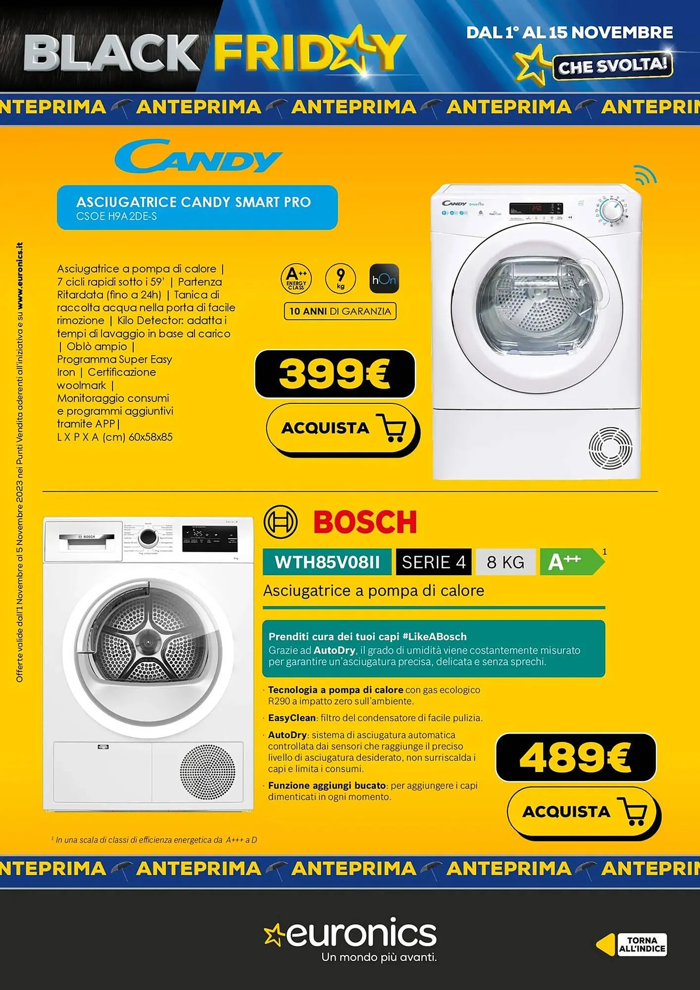 Volantino Euronics da 1 novembre a 15 novembre di 2023 - Pagina del volantino 42