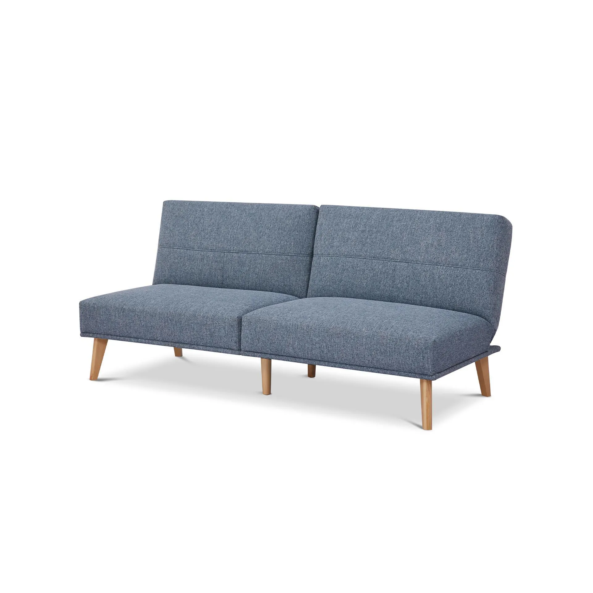 Divano letto salvaspazio 1 piazza e mezzo - Colore blu