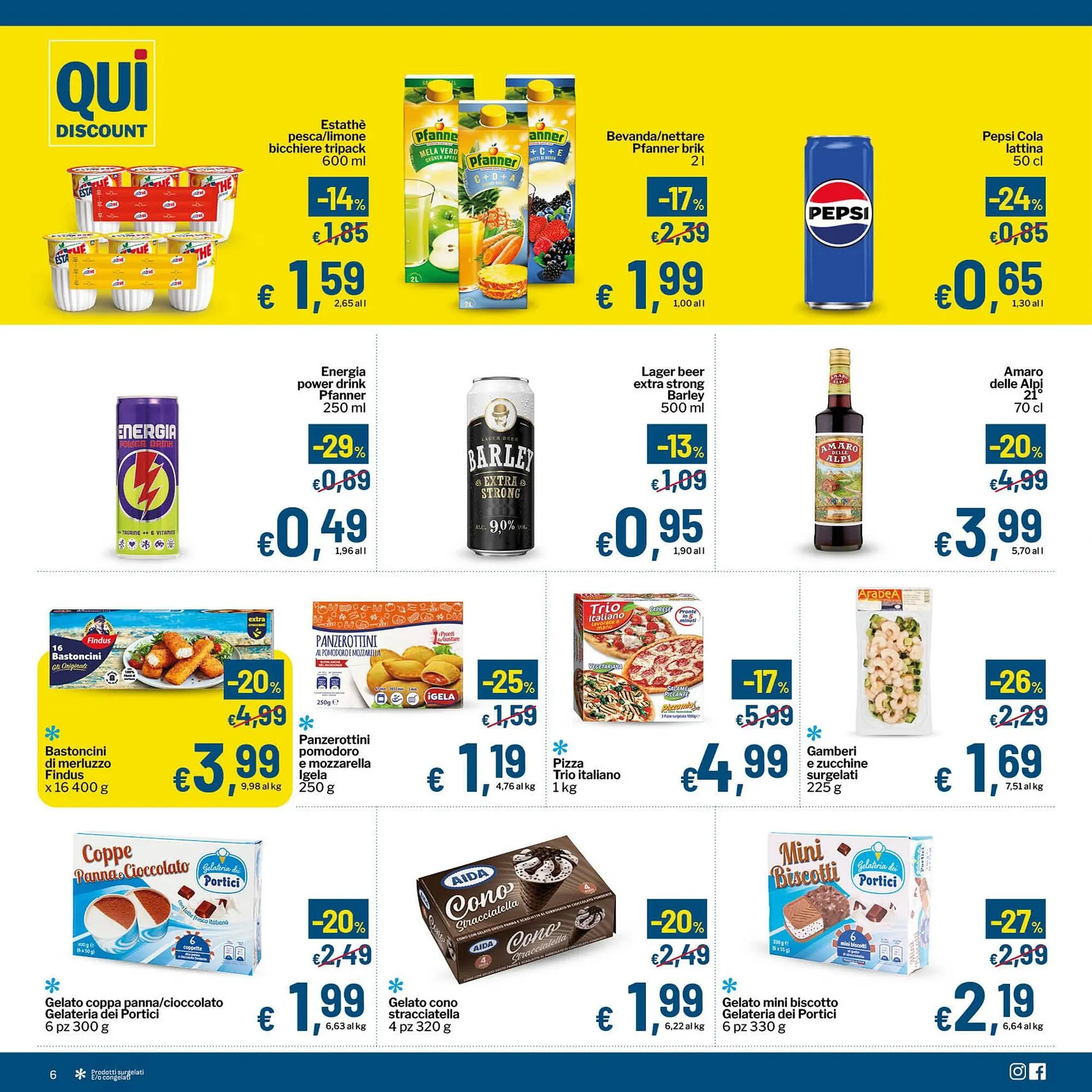 Volantino Qui Discount da 5 maggio a 17 maggio di 2026 - Pagina del volantino 6