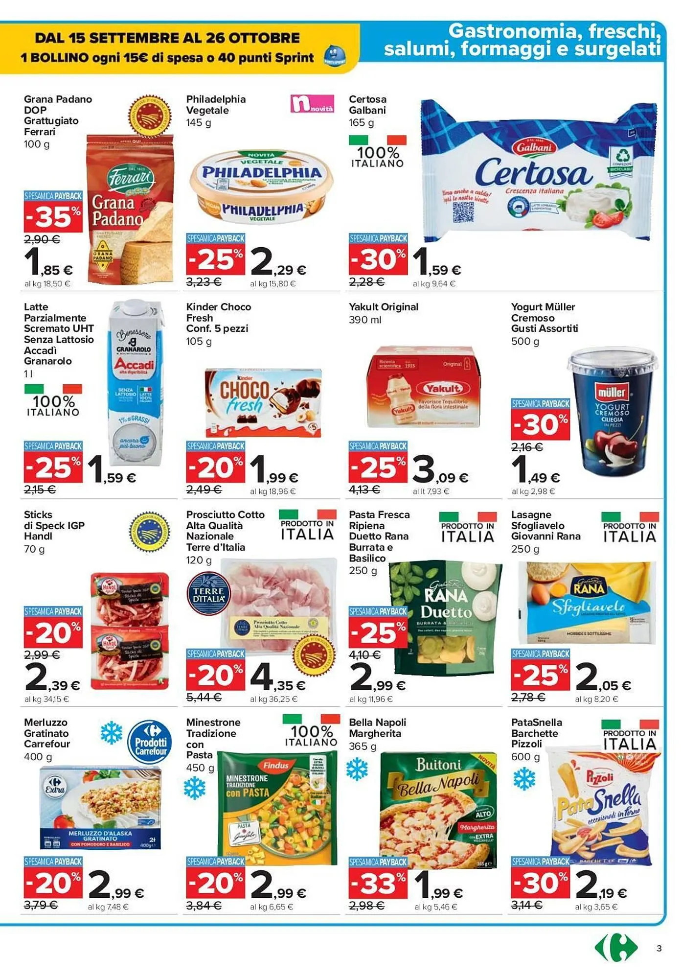 Volantino Carrefour Express da 2 ottobre a 12 ottobre di 2025 - Pagina del volantino 3