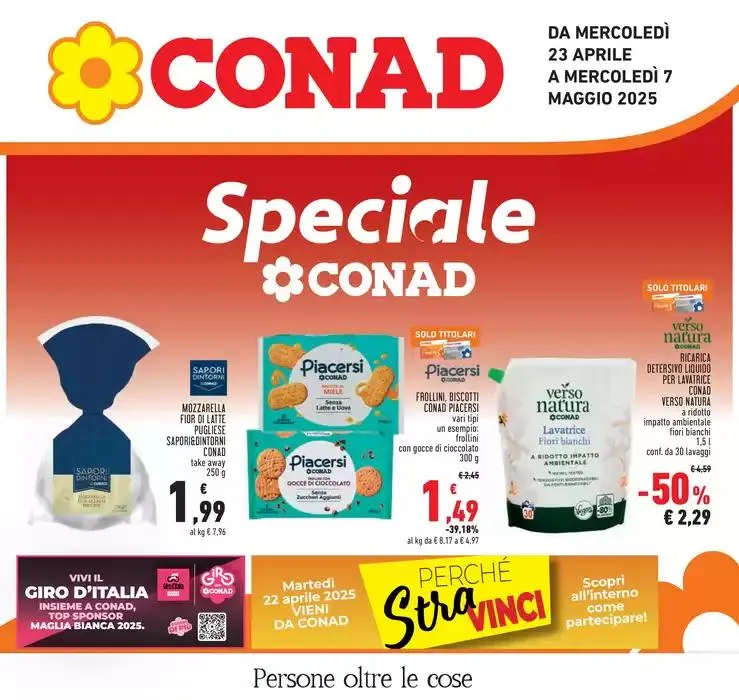 Speciale Conad da 23 aprile a 7 maggio di 2025 - Pagina del volantino 1