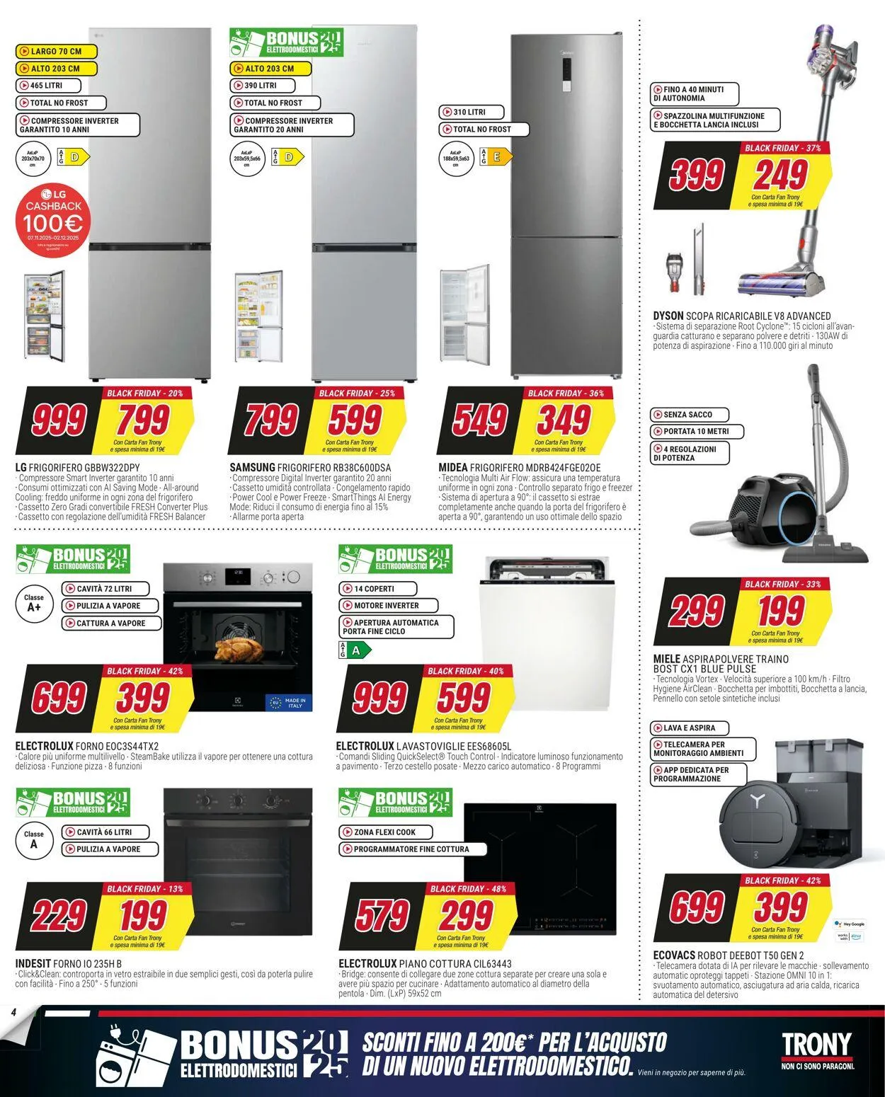 Trony Volantino attuale da 1 dicembre a 3 dicembre di 2025 - Pagina del volantino 4