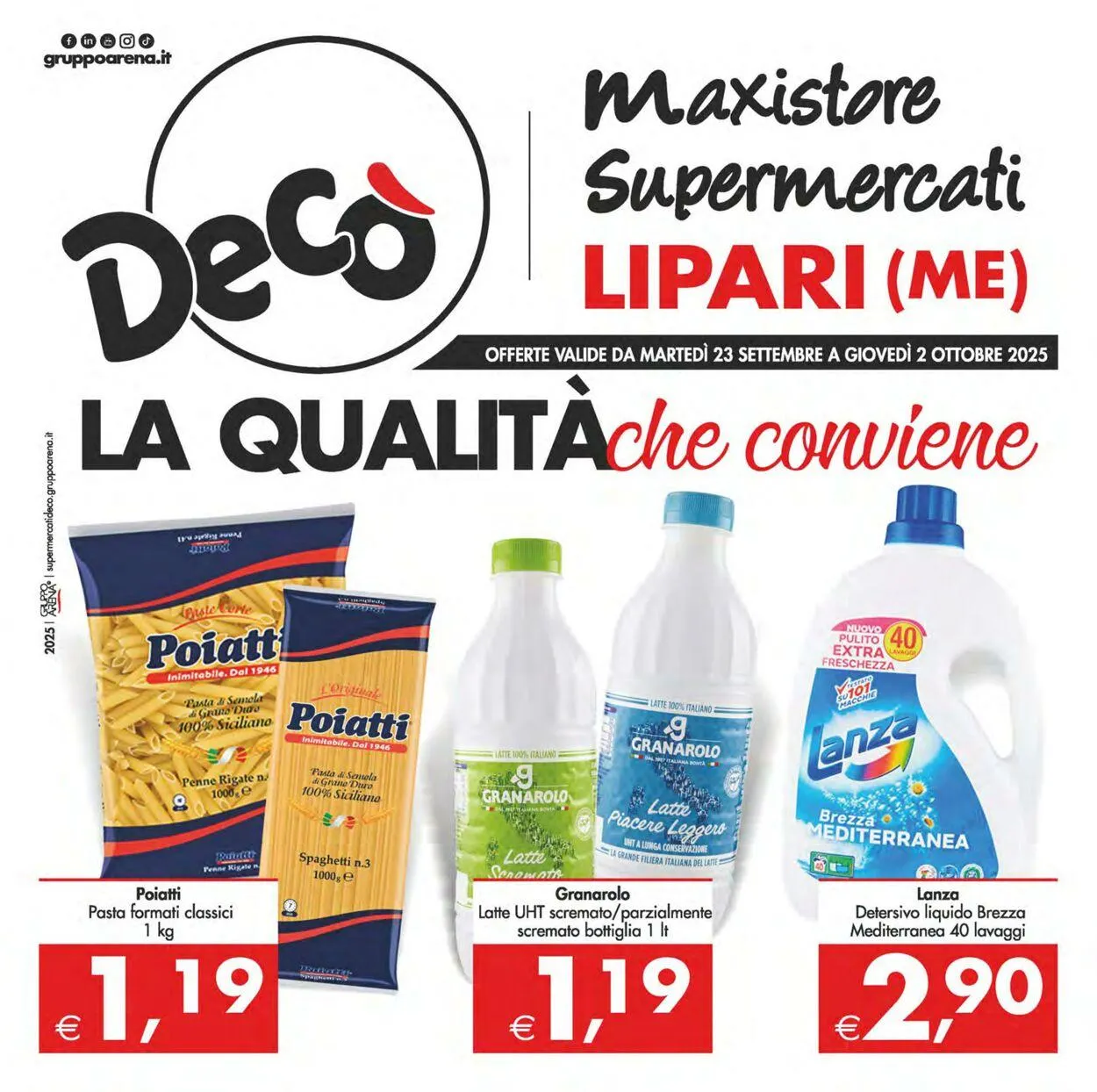 Deco Volantino attuale da 23 settembre a 2 ottobre di 2025 - Pagina del volantino 1