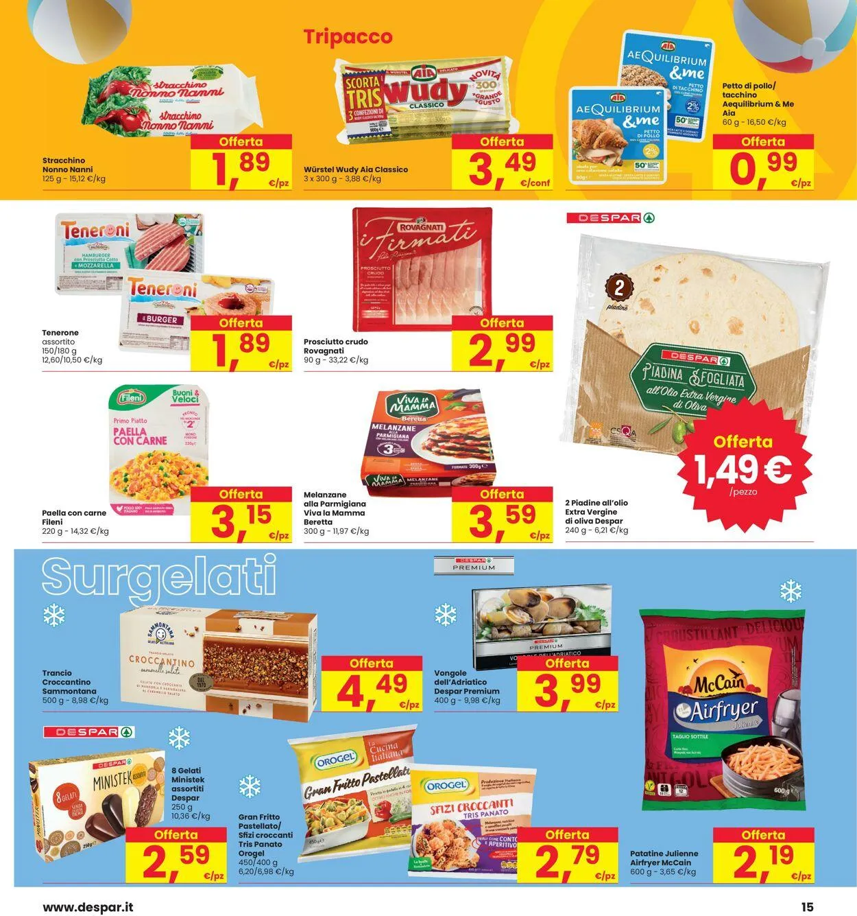 Interspar Volantino attuale da 22 maggio a 4 giugno di 2025 - Pagina del volantino 15