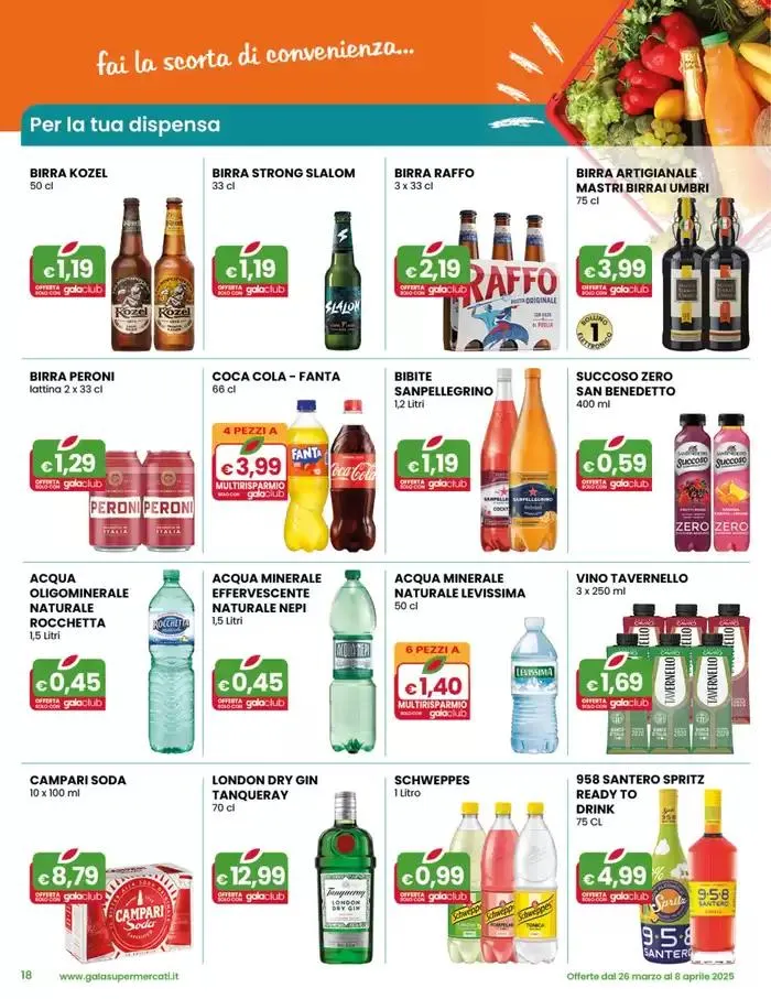 Gran risparmio da 26 marzo a 8 aprile di 2025 - Pagina del volantino 18