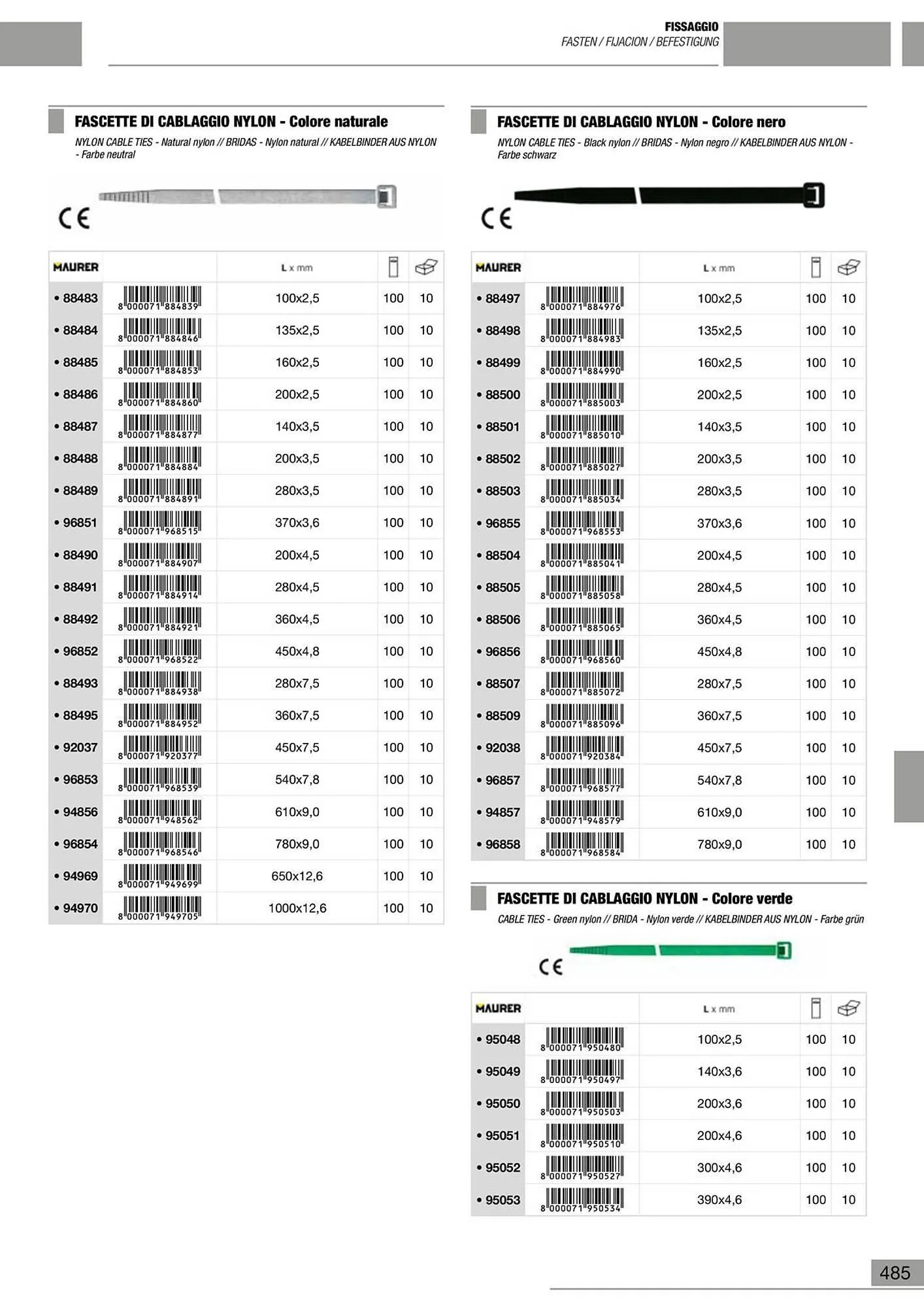 Volantino Maurer da 10 gennaio a 30 giugno di 2024 - Pagina del volantino 486