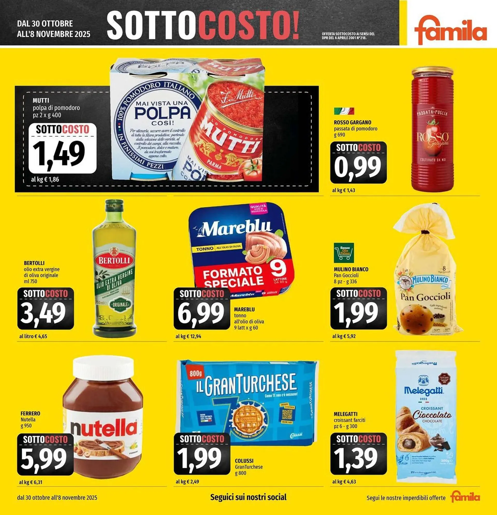 Volantino Famila Superstore da 30 ottobre a 12 novembre di 2025 - Pagina del volantino 3