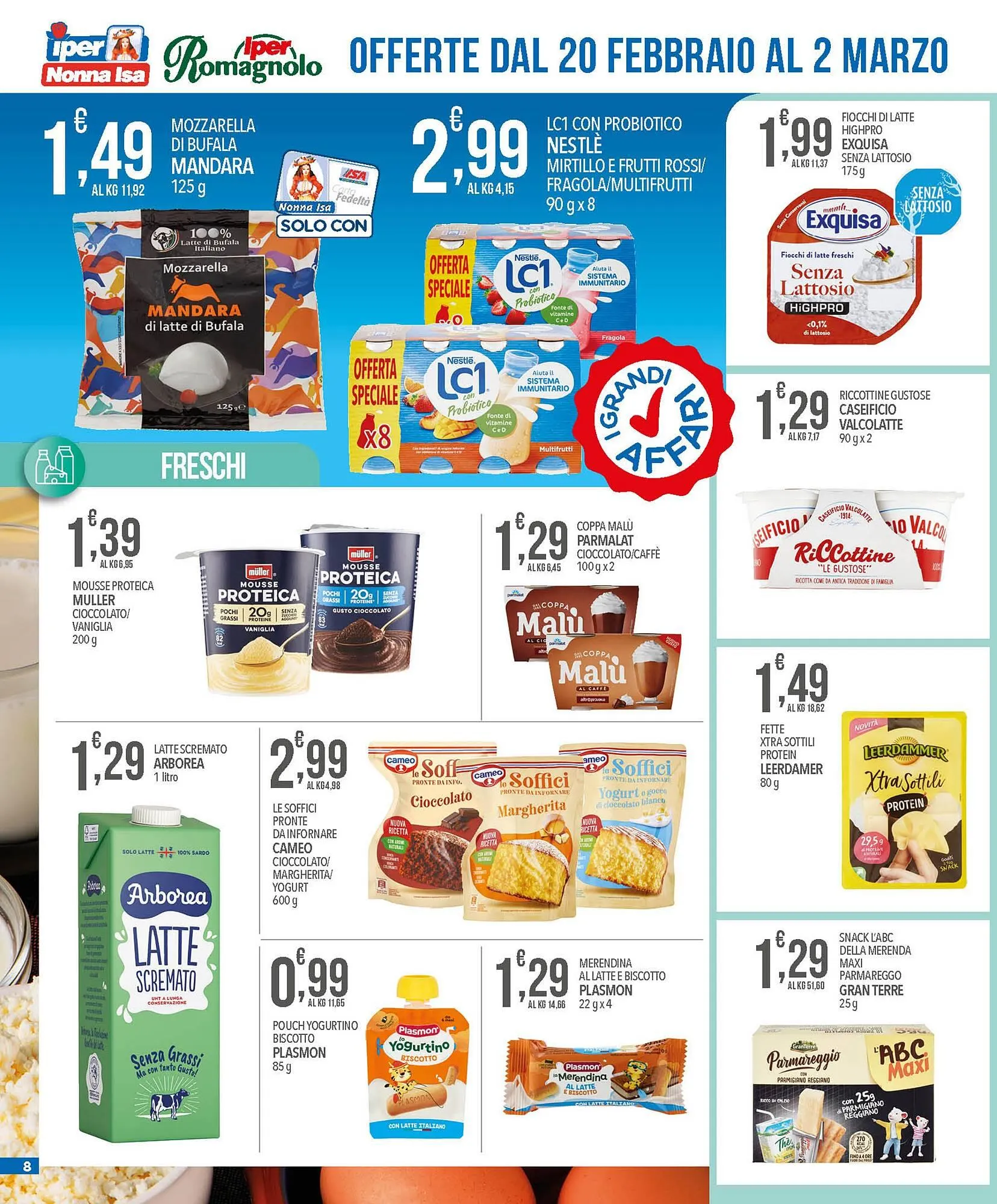 Volantino Iper Nonna Isa da 20 febbraio a 2 marzo di 2026 - Pagina del volantino 8