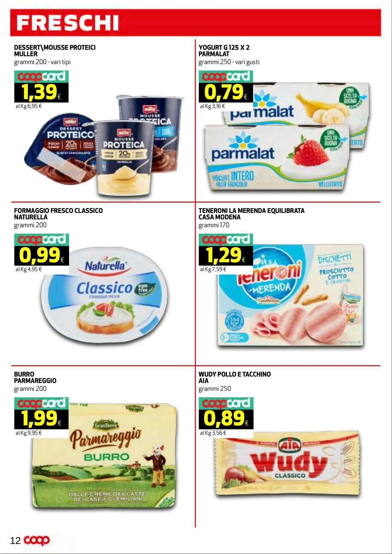 Coop Volantino attuale da 9 novembre a 19 novembre di 2023 - Pagina del volantino 12