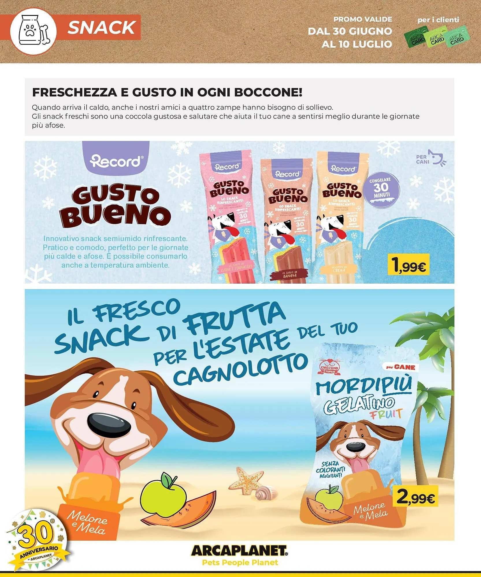 Volantino Arcaplanet da 30 giugno a 20 luglio di 2025 - Pagina del volantino 14