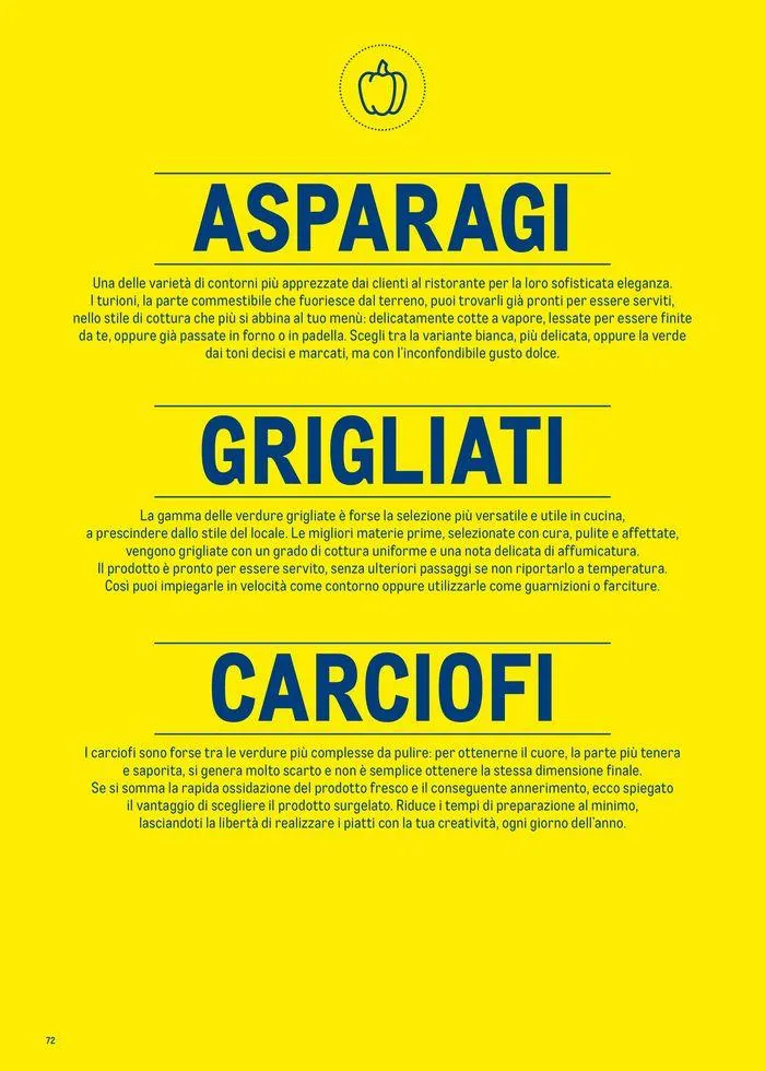 Catalogo Surgelati 2024 da 21 maggio a 31 maggio di 2025 - Pagina del volantino 72