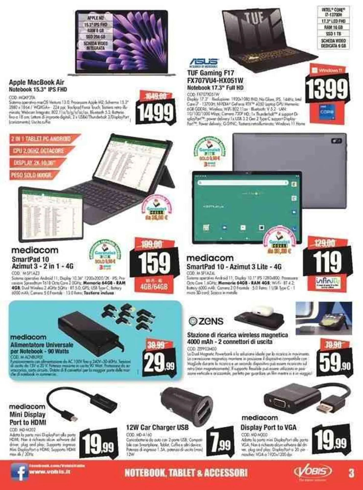 Volantino Vobis da 24 ottobre a 30 novembre di 2023 - Pagina del volantino 3