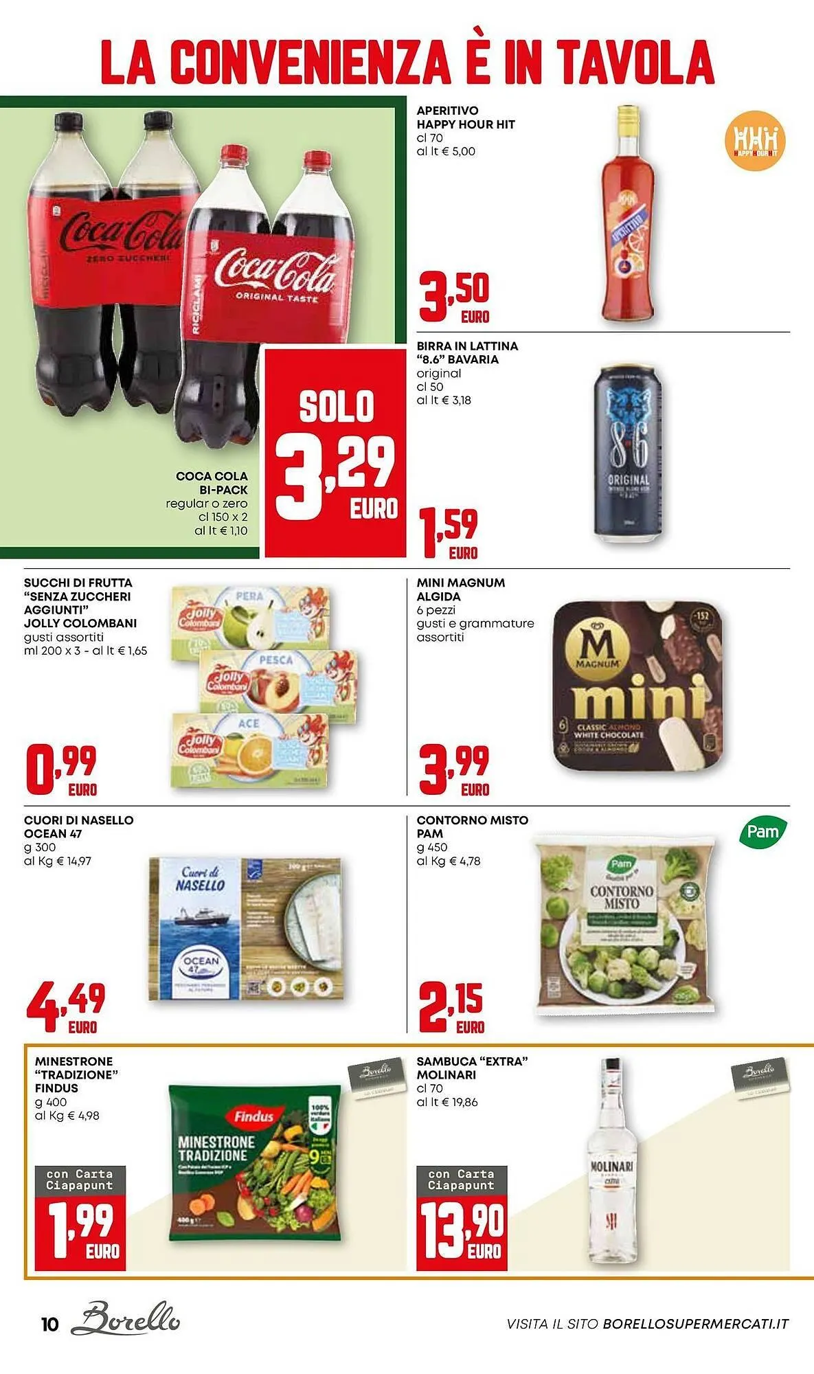 Volantino Borello Supermercati da 4 dicembre a 17 dicembre di 2025 - Pagina del volantino 10