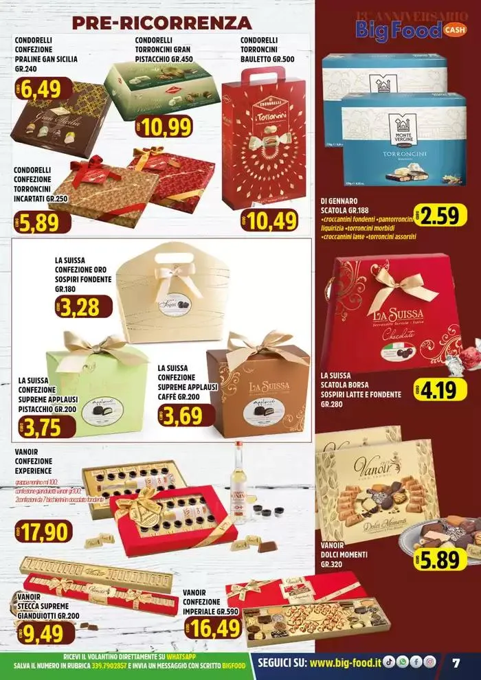 Festeggiamo il nostro 13 anniversario da 28 ottobre a 9 novembre di 2024 - Pagina del volantino 7