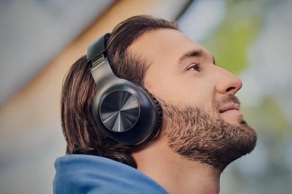 PANASONIC - Cuffie a Padiglione Wireless RB-HX220BDEK-NERO