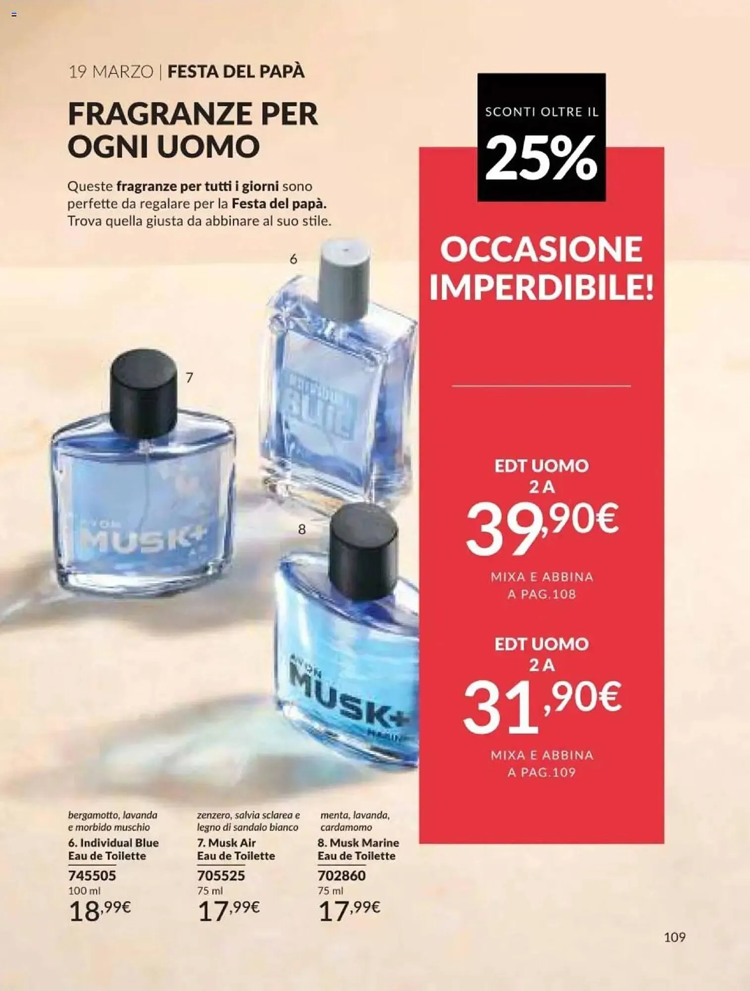 Volantino Avon da 1 marzo a 31 marzo di 2025 - Pagina del volantino 109