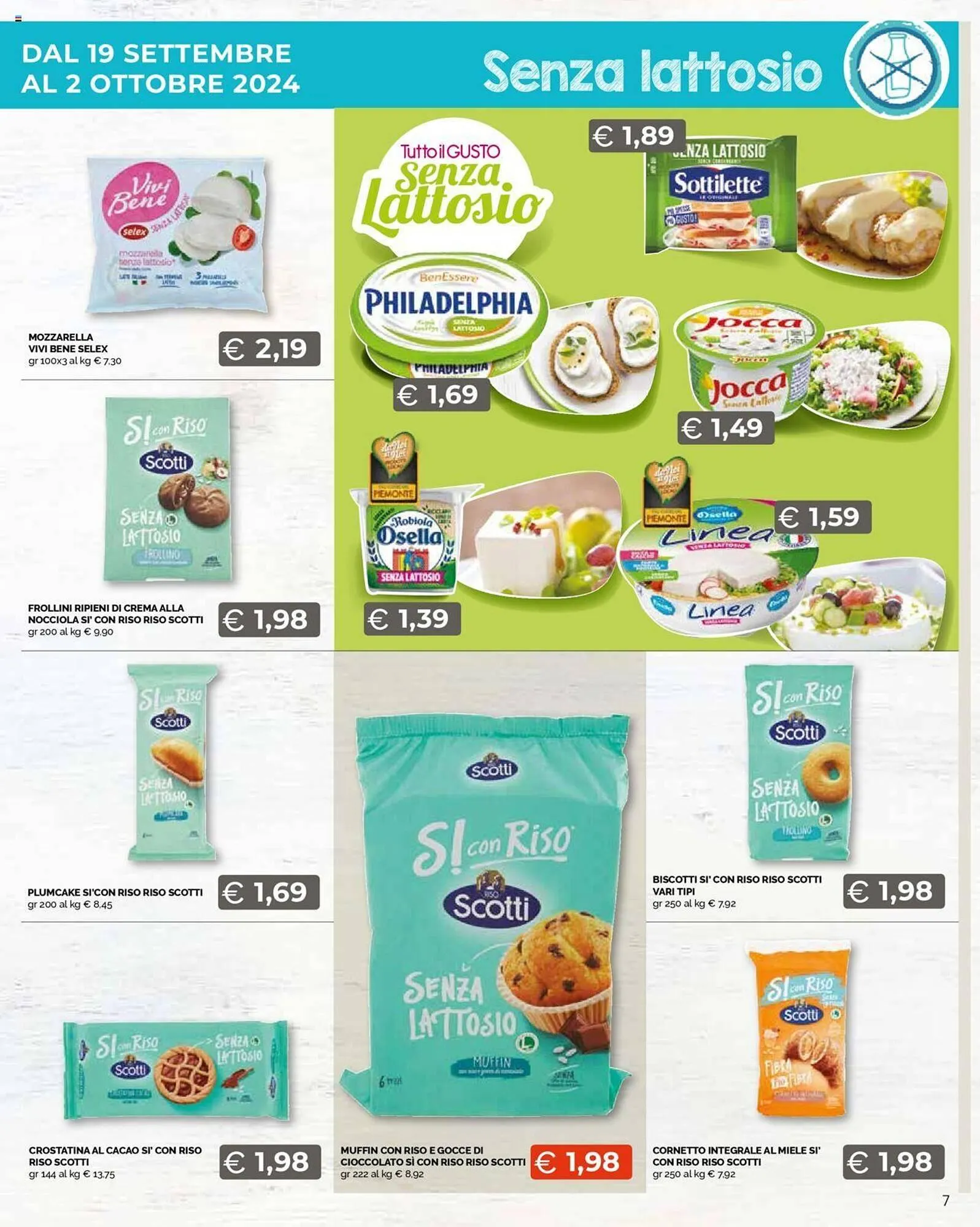 Volantino Mercatò da 19 settembre a 2 ottobre di 2024 - Pagina del volantino 7