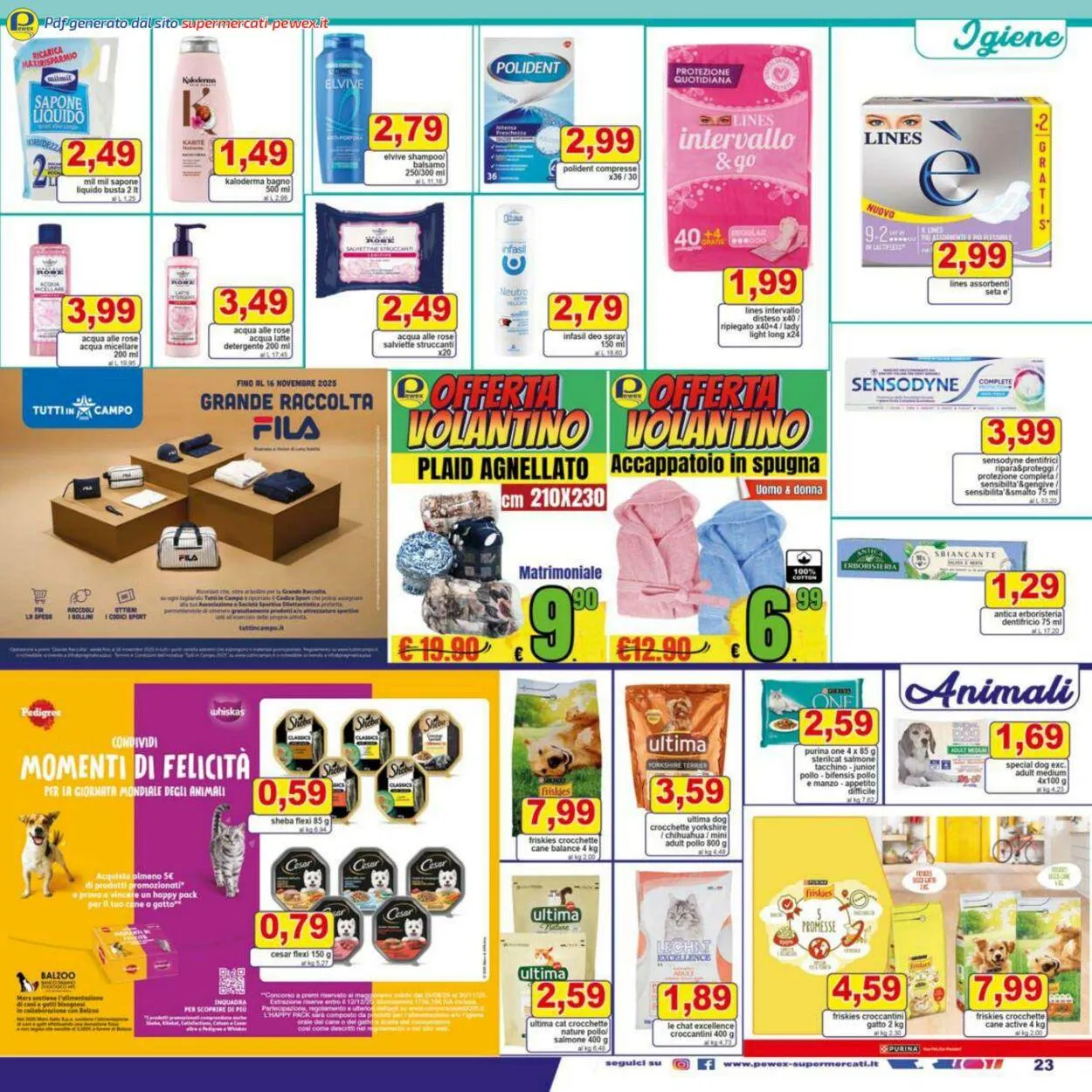 Pewex Volantino attuale da 14 ottobre a 28 ottobre di 2025 - Pagina del volantino 23