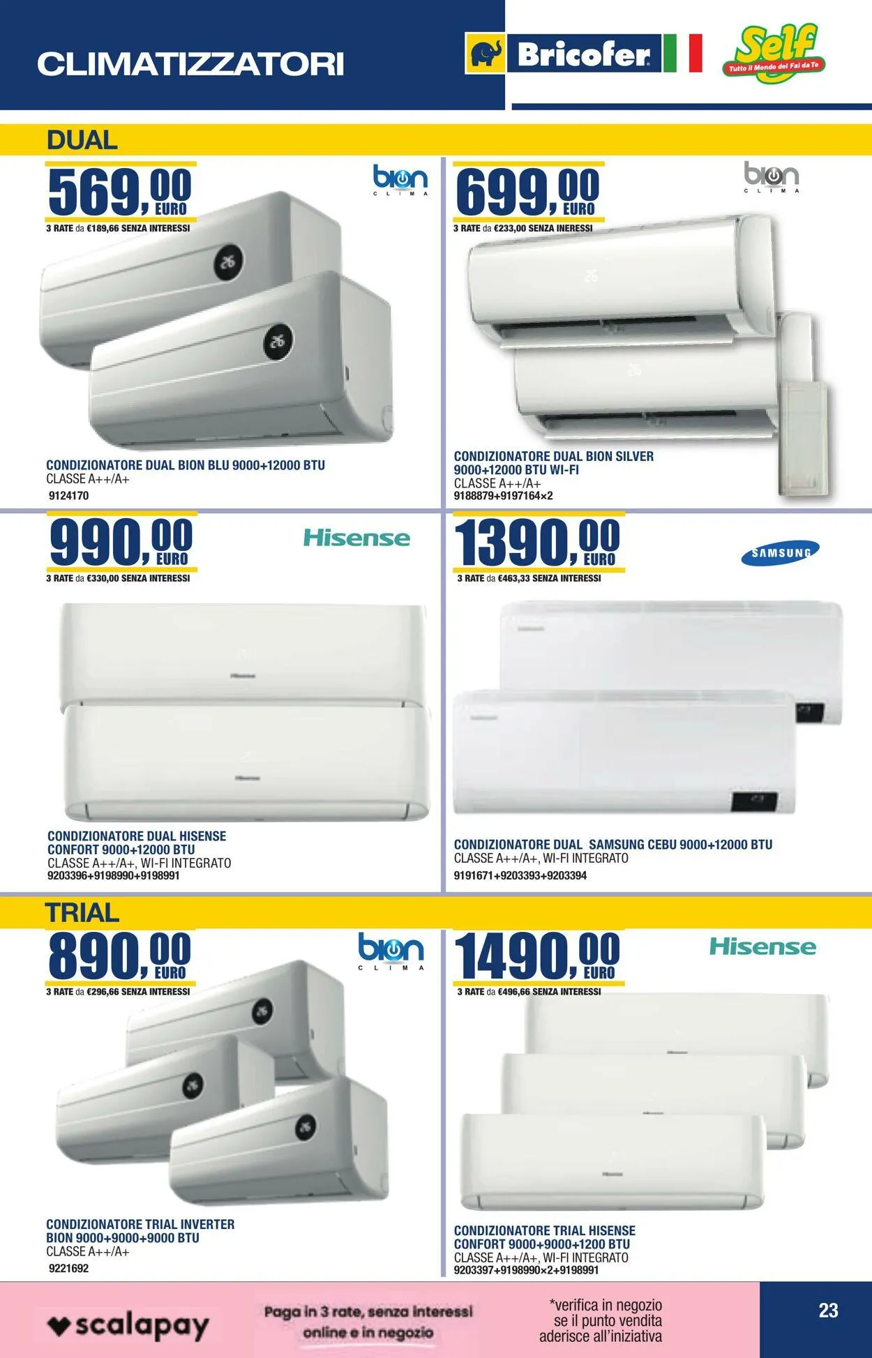 Self - Perugia Volantino attuale da 26 ottobre a 9 novembre di 2025 - Pagina del volantino 23