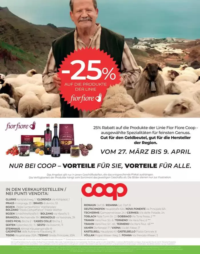 Angebote offferte da 27 marzo a 9 aprile di 2025 - Pagina del volantino 8