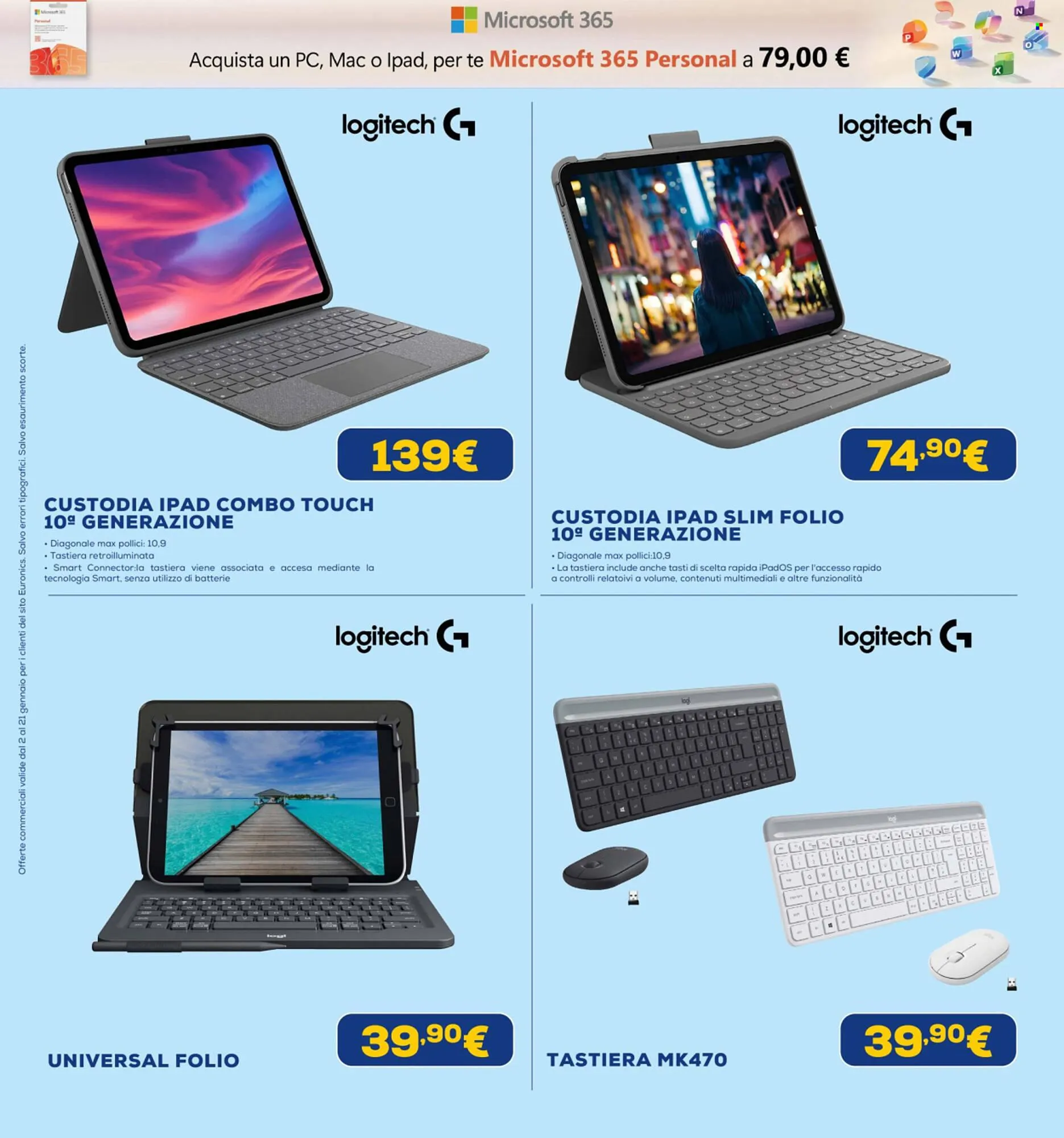 Volantino Euronics da 2 gennaio a 21 gennaio di 2026 - Pagina del volantino 16