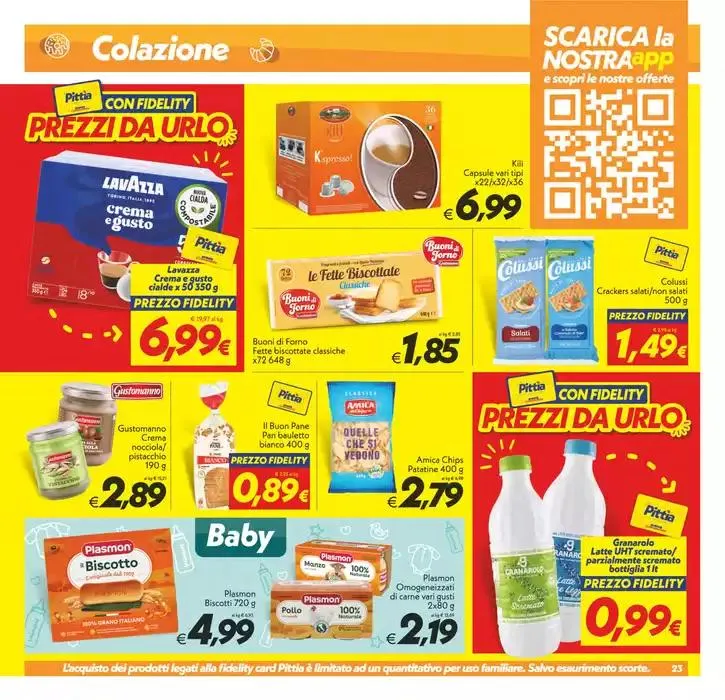 Prezzi da urlo! da 23 maggio a 2 giugno di 2025 - Pagina del volantino 23