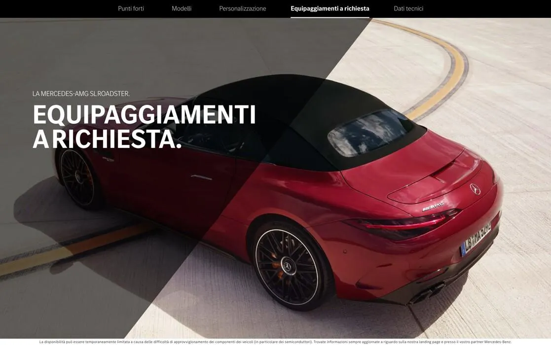 Il Nuovo Modello AMG SL. da 2 novembre a 31 gennaio di 2028 - Pagina del volantino 31