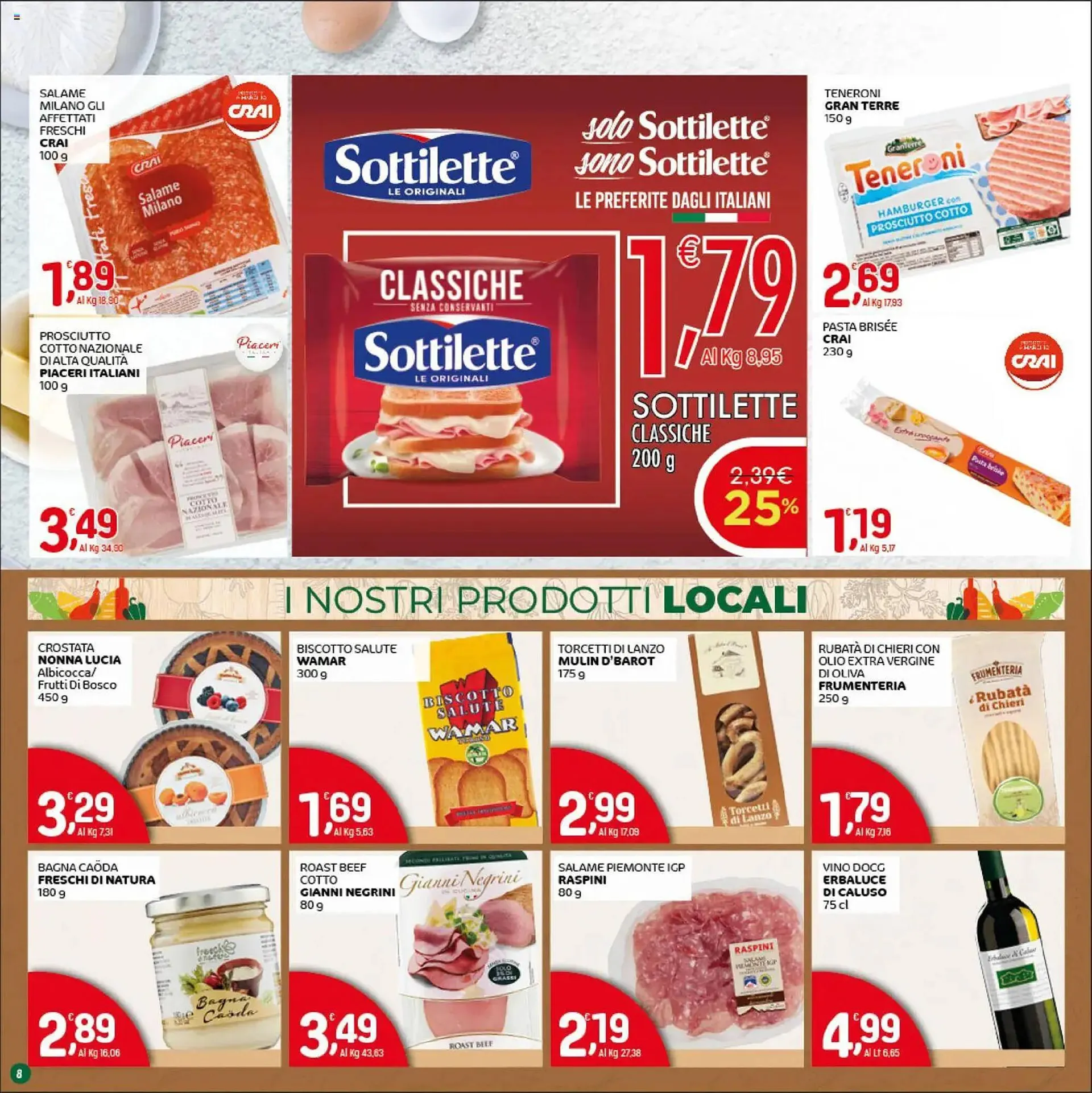 Volantino Crai da 5 marzo a 15 marzo di 2026 - Pagina del volantino 8