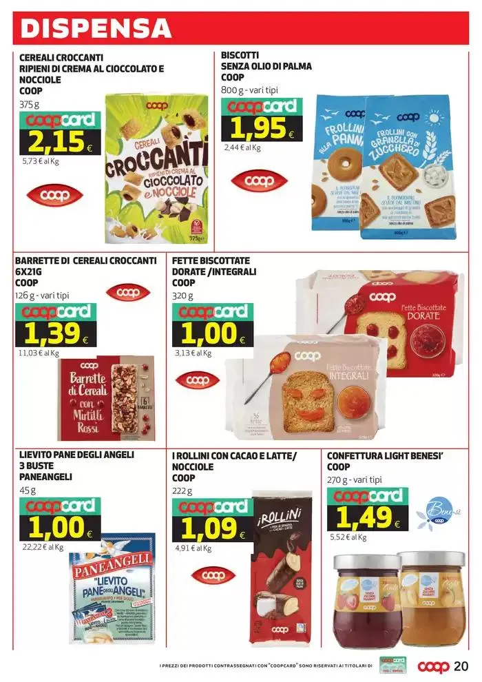 dal 24 MARZO al 2 Aprile da 24 marzo a 2 aprile di 2025 - Pagina del volantino 20