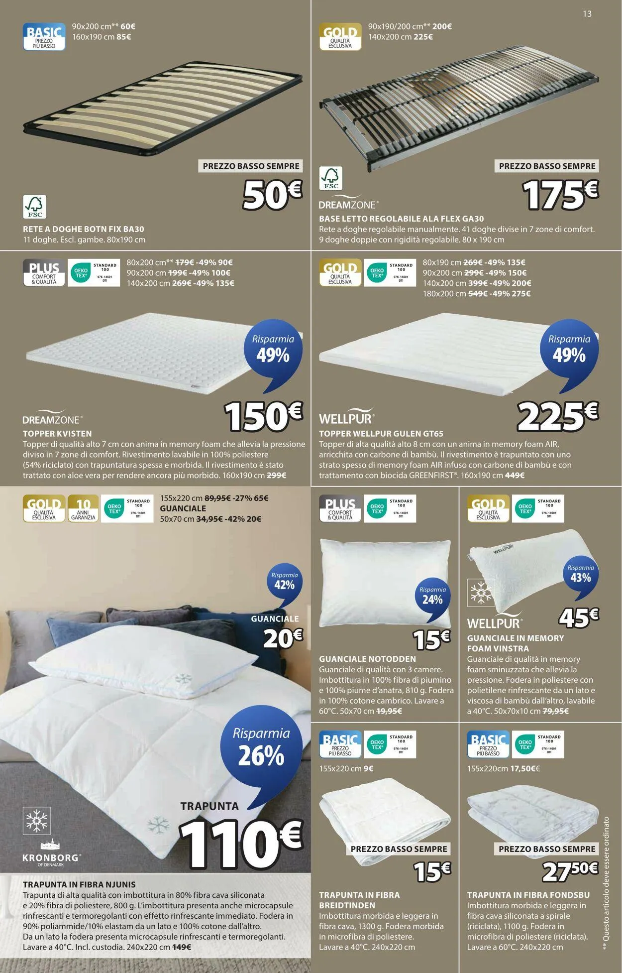 Jysk Volantino attuale da 1 luglio a 15 luglio di 2025 - Pagina del volantino 14