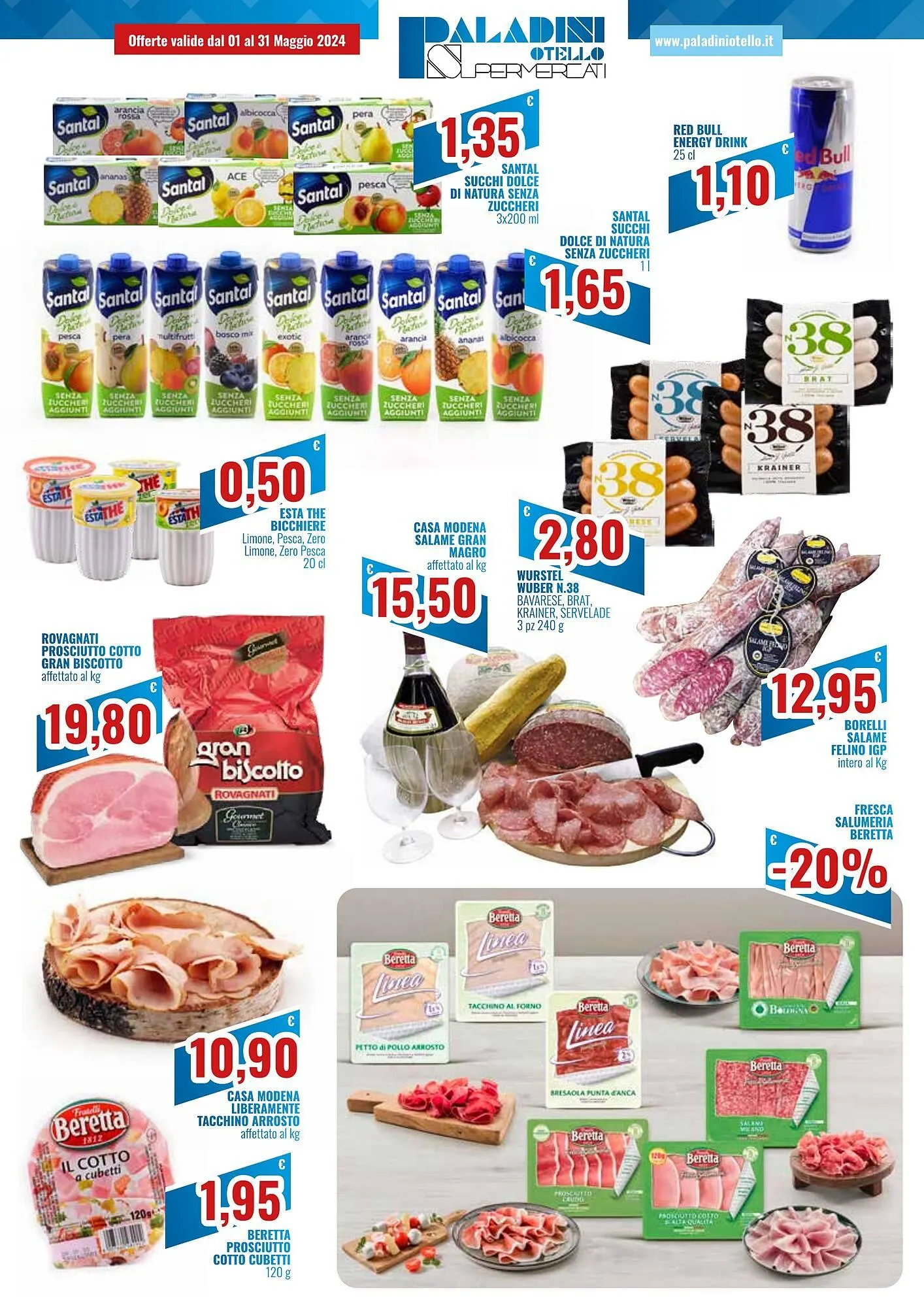 Volantino Paladini Otello Supermercato da 1 maggio a 31 maggio di 2024 - Pagina del volantino 2