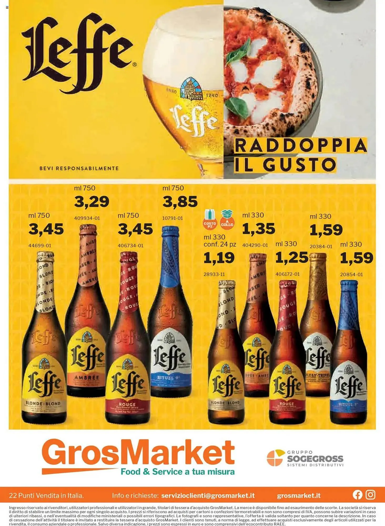 Volantino GrosMarket da 21 maggio a 29 luglio di 2025 - Pagina del volantino 26