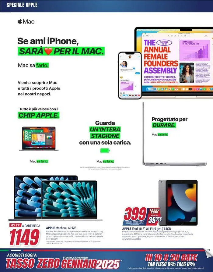 Tasso zero da 29 luglio a 21 agosto di 2024 - Pagina del volantino 23