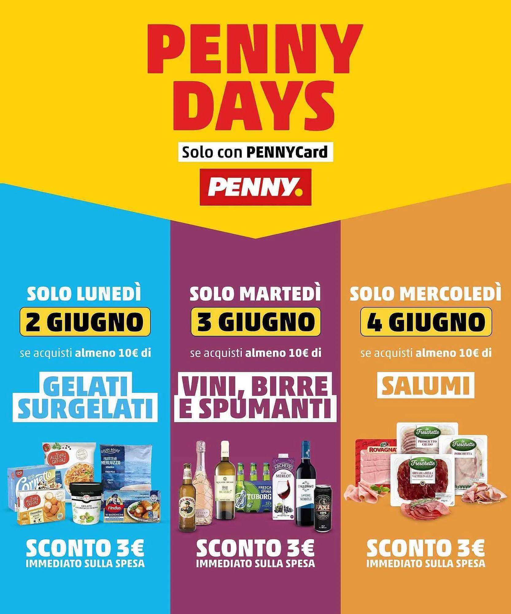 Volantino PENNY da 2 giugno a 4 giugno di 2025 - Pagina del volantino 1